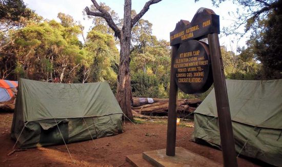 Mti Mkumbwa camp